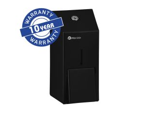 MERIDA STELLA BLACK LINE MINI liquid soap dispenser, tank capacity 400 ml, black